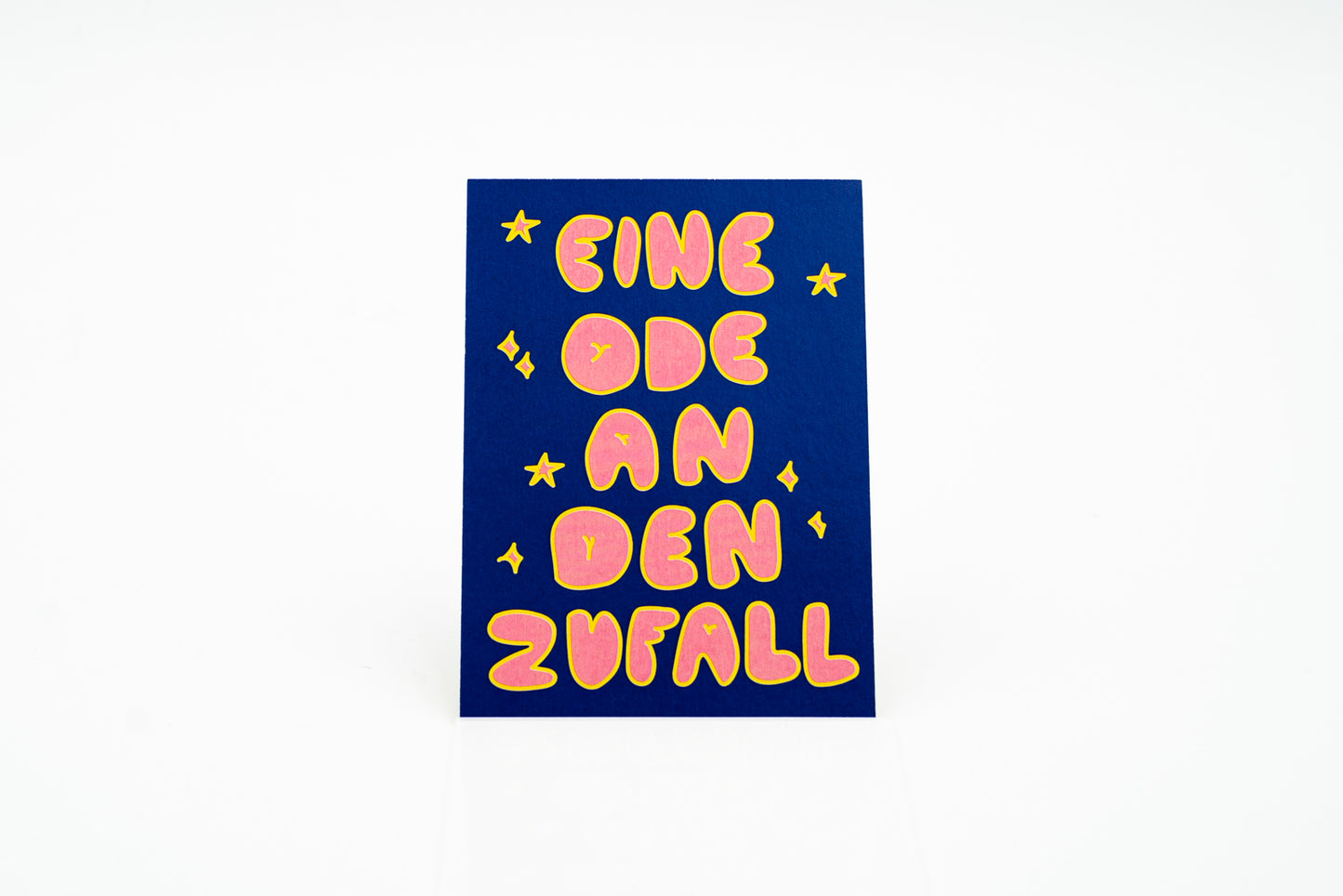Postkarte "Eine Ode an den Zufall"