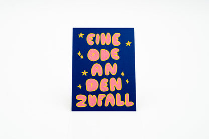 Postkarte "Eine Ode an den Zufall"