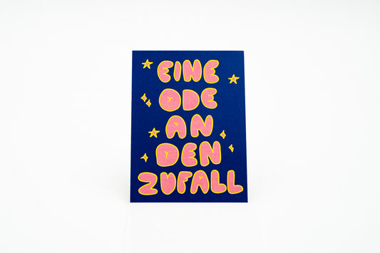 Postkarte "Eine Ode an den Zufall"