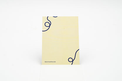 Postkarte "Eine Ode an den Zufall"